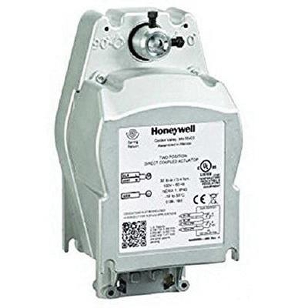 Honeywell MS4104F1010 Damper Actuator, 120 VAC, 0.18 A Driving, 0.11 A Holding, 18 W Driving, 9 W Holding