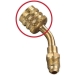 Yellow Jacket® PLUS II™ 30260 Adapter and Hose, CFC, HCFC, HFC, R-32, R-454B Refrigerant, 1/4 in, 60 in L Hose, Flared