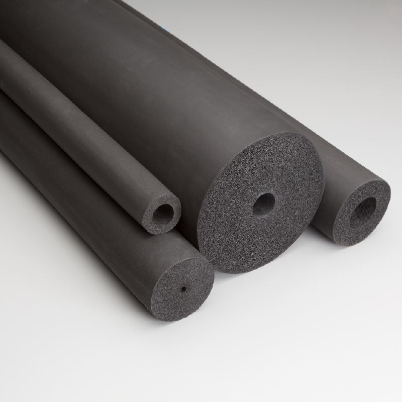 Aeroflex Aerocel AC 208-AC3438 Elastomeric Pipe Insulation, 3/4" Inside Diameter, 3/8" Wall Thickness, 72" Length, For 5/8" (Copper) Pipe, 2.3 R-Value, -297-257 Â°F, Unslit