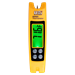 UEi Test Instruments PDT655 Differential Folding Pocket Thermometer, -58-572 °F, 5" Probe Length, Digital Readout, 0.1 °F (From -19.9 °F - 199.9 °F), 1 Degree (Otherwise) Resolution, ± 1.8 °F (-22 - 302 °F), ± 4 °F (Otherwise), 1 Second Response Time, Folding Probe Connection Type