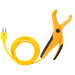 UEi Test Instruments ATTPC4 Grip Style K-Type Pipe Clamp Probe, K-Type Thermocouple, 32-176 °F Measuring Range, ± 0.6°F, 3/16"-1-7/16" (Pipe) Probe Diameter, 52.8" Wire Length, 0.1 °F Resolution, <30 Seconds Response Time