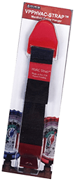 Veto Pro Pac HVAC Strap, Magnetic Closure, Strap Shape, Woven Material, Metal, Magnet