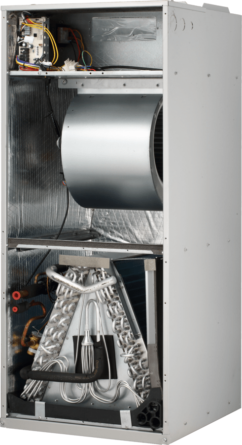 Bosch IDS 2.0 BVA BVA-36WN1-M20 Air Handler, 3 Tons Nominal Capacity, R-410A, â‰¤20.5 SEER, Multi-Position (Upflow/Downflow/Horizontal Left/Right) Configuration, Multi-Position, 1,150 CFM, 820 CFM, 18" x 20" x 1" Filter Size