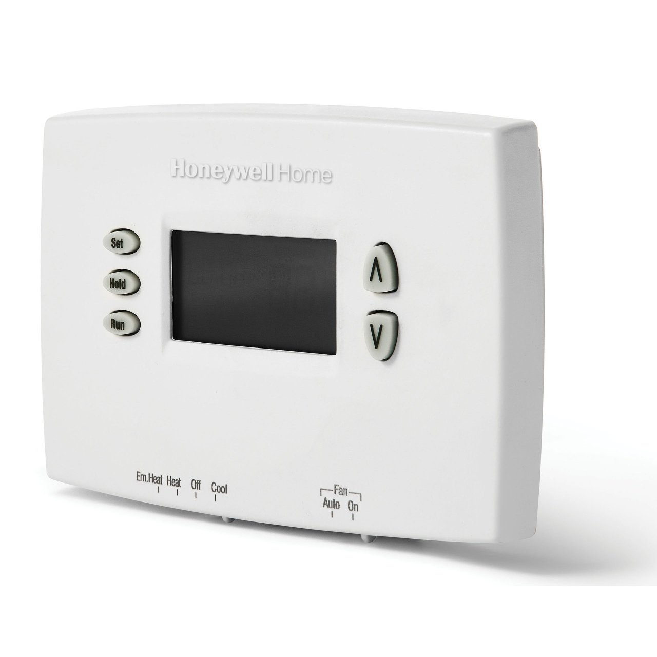 Resideo PRO 2000 TH2210DH1000 Programmable Thermostat, 5-2 Day Programmability, 2 H / 1 C (Heat Pump), Manual, Wall Mount (Horizontal), Wired / Lead Wires, 20-30 VAC, Dual Powered