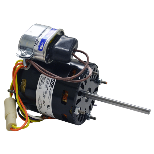 DiversiTech RESCUE 9721 Evaporator Fan Motor, 1/12 HP, 1/15 HP, 1/20 HP, 115/208/230 V, 1-Phase, 1,550 RPM, 1,350 RPM, 1 Speed, Belly Band Mount, Extended Studs (8-32 x 1/2"), Open Air Over